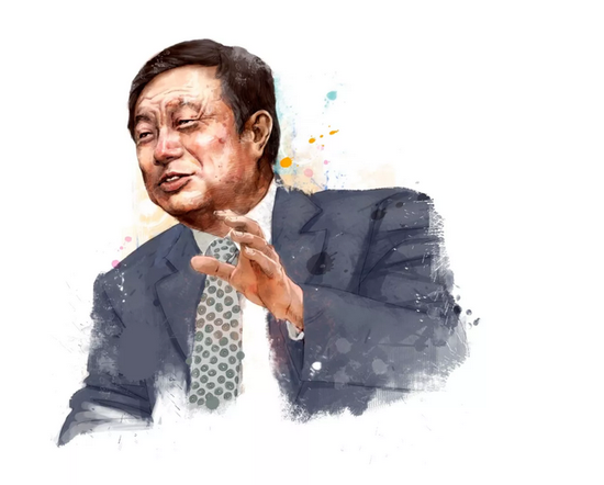 任正非。插图:陈禹