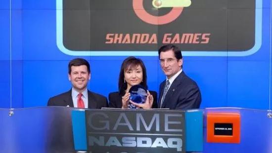 图:2009年,盛大游戏在美上市